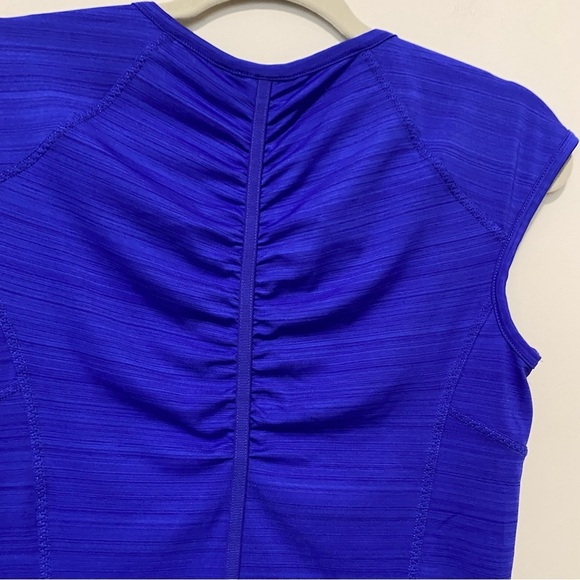Athleta Purple/Blue Zip Front Workout Top Small - Picture 7 of 8
